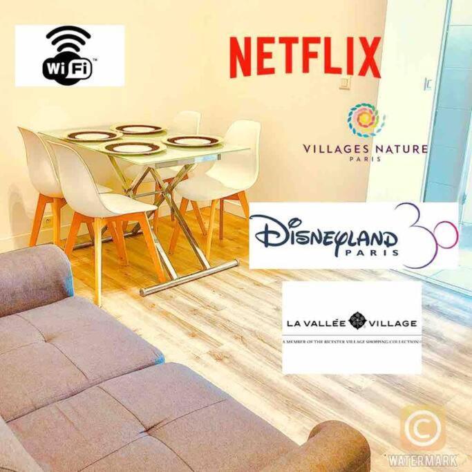Appartement Cosy Proche Disney Vaires-sur-Marne Exteriér fotografie